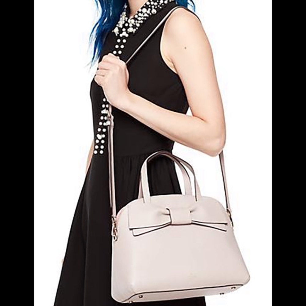 Kate Spade Olive Drive Lottie Leather Satchel - Picture 5 of 6